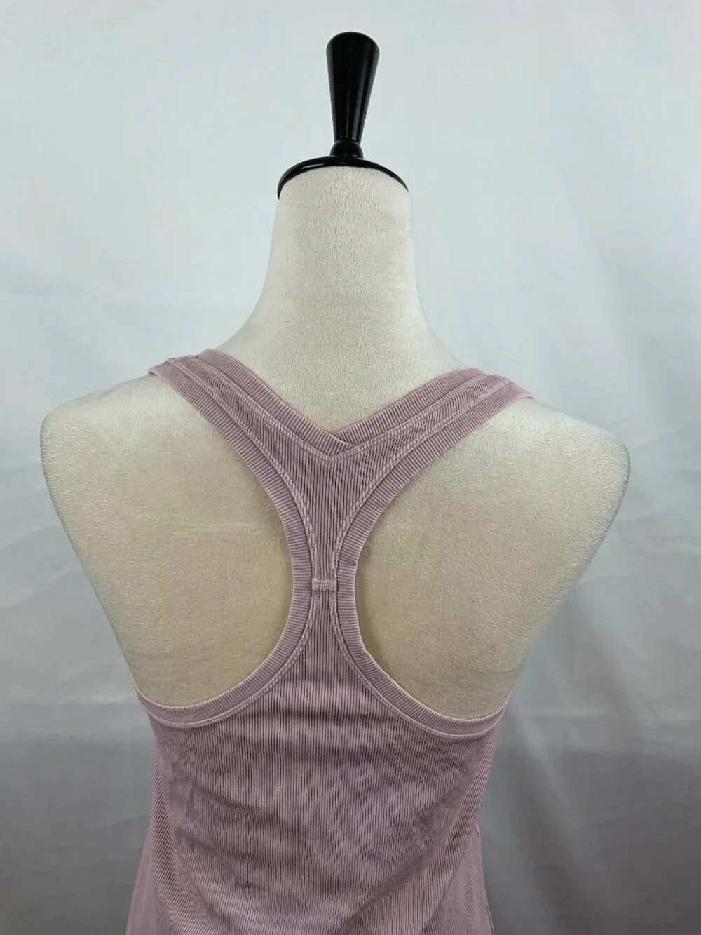 Lululemon Cool Racerback Tank Rib Washed Antoinette Light Lavender
